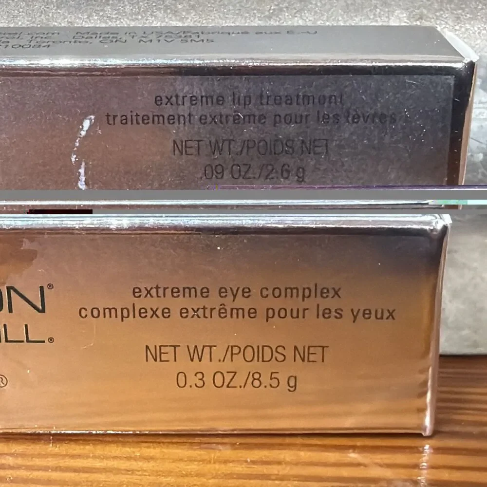 2X BeautiControl Regeneration Tight Firm & Fill Extreme Eye Complex 0.3Oz & .9OZ